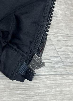 Fila куртка пуховик 52/54 l размер чёрная плащовка оригинал5 фото