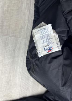 Fila куртка пуховик 52/54 l размер чёрная плащовка оригинал3 фото