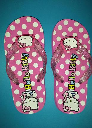 Вьетнамки флип-флоп шлепки hello kitty 5