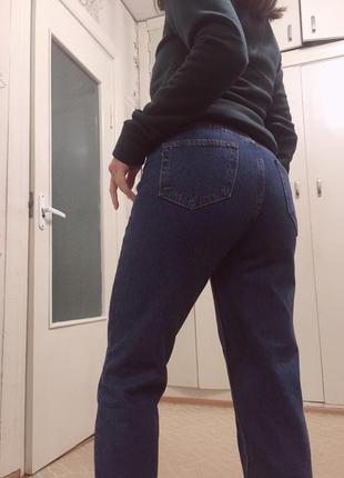 Mom джинсы на пуговицах4 фото