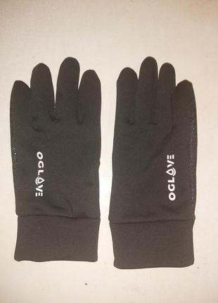 Перчатки софтшелл oglove влагостойкие, сенсорные, спортивные.