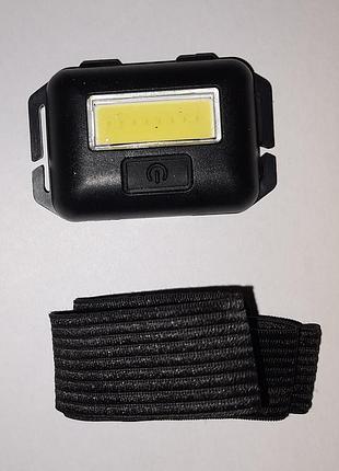 Налобный фонарик фонарик на батарейках