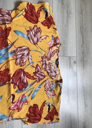 Плаття сарафан коротке з квітковим принтом shein6 фото