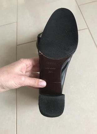 Туфли кожаные демисезонные дорогой бренд италии baldinini размер 36,58 фото