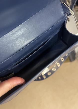 Трендова синя сумочка крос-боди7 фото