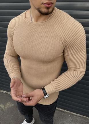 Классический мужской свитер4 фото