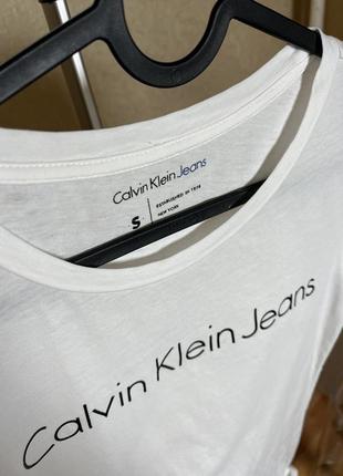 Футболка calvin klein jeans р.s5 фото