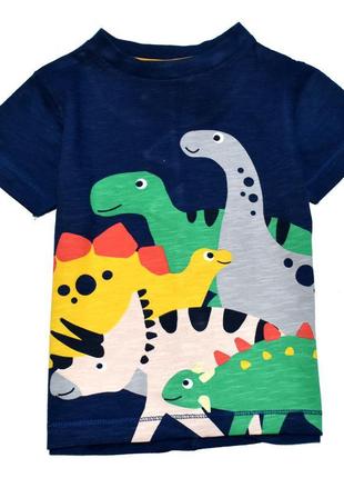 Next класна футболочка з динозавриком та цікавою спинкою8 фото