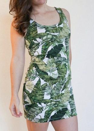 Очень красивое платье в принт от hm 42/12