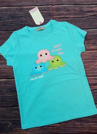 Яскраві бавовняні футболки 134-146 glo story угорщина