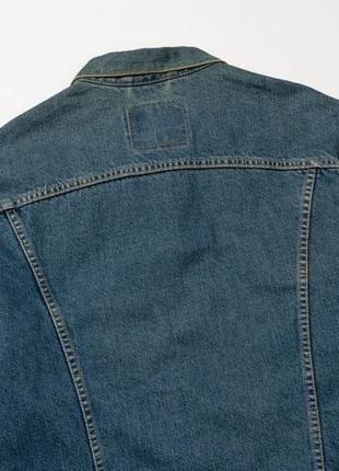 Levis 70503 vintage 90s trucker denim jacket (1992) мужская джинсовая куртка5 фото