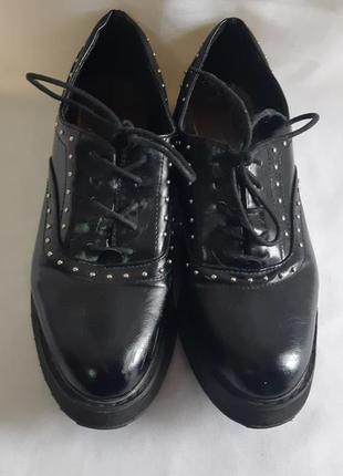 Туфли женские кожаные mozzilles