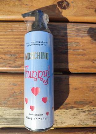 Парфюмированный лосьон для тела moschino funny brand collection 200 мл