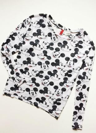 H&m джемпер в микки маусах
