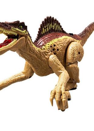 Динозавр спінозавр із сенсорним керуванням на акумуляторі3 фото