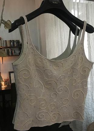 Топ шёлк escada couture