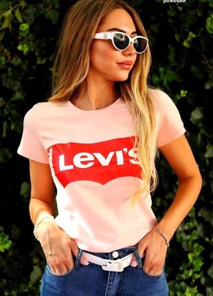 Женская футболка levi's2 фото