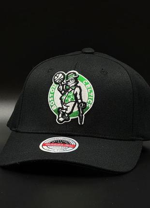 Оригінальна чорна кепка mitchell & ness nba boston celtics