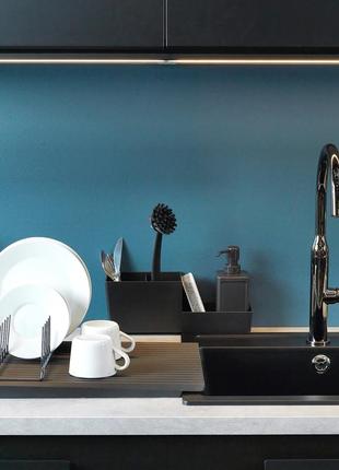Ikea сушилка/стойка для тарелок/столовых приборов rinnig (793.237.09)3 фото