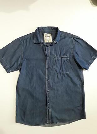 Фирменная хлопковая рубашка