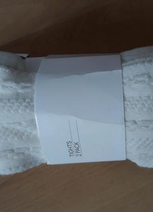 Колготки h&m для дівчинки 4-6 років, 110-116