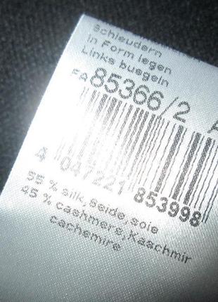 Шелковый кашемировый кардиган marc cain 55% шелк 45% кашемир7 фото