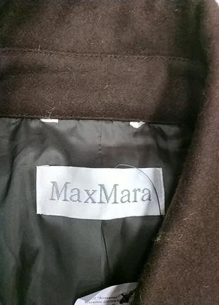 Шерстяное пальто maxmara5 фото