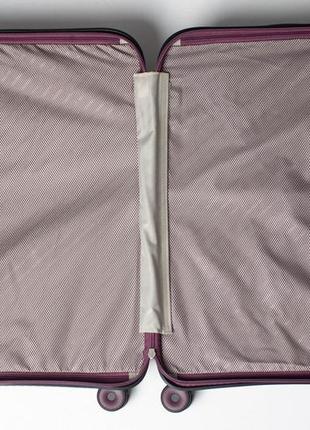 Чемодан ультралёгкий франция полипропилен средний м фиолетовый | 66x45x27 см | 68 л | 2.9 кг | snowball 352038 фото