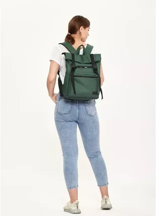 Жіночий рюкзак рулон sambag rolltop zard green