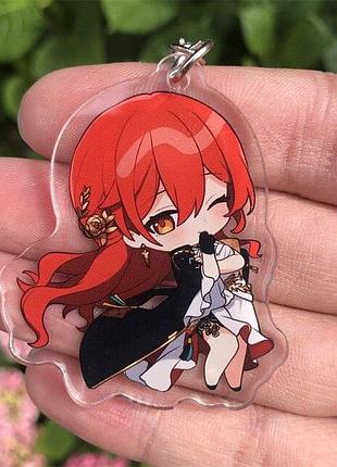 Брелок "хонкай стар рейл" -  химеко