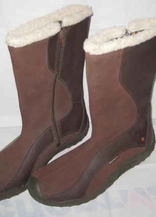 Новые теплые сапоги skechers