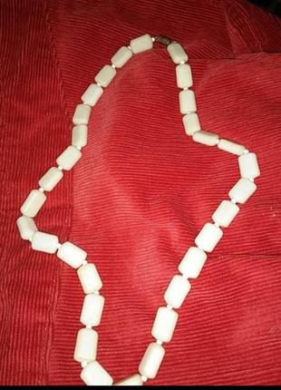 Бусы колье намисто  белвы агат 70 годы  винтаж
