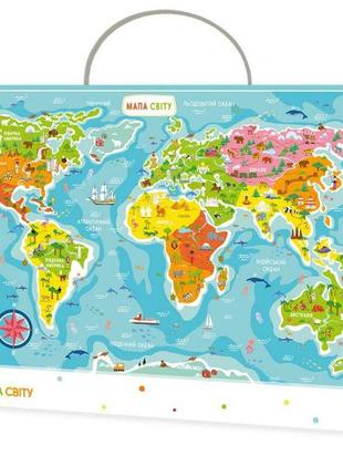 Пазл "мапа світу", dodo, 300110