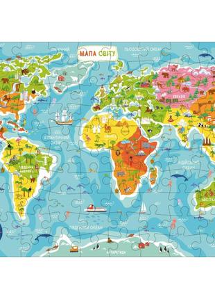 Пазл "мапа світу", dodo, 3001102 фото