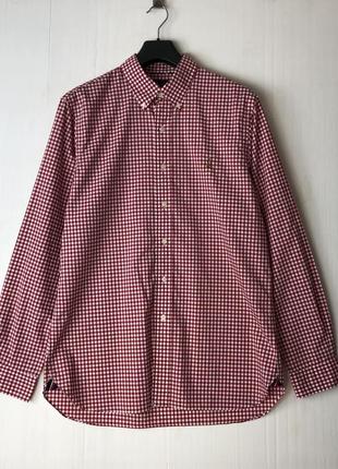 Polo ralph lauren cotton stretch shirt мужская рубашка
