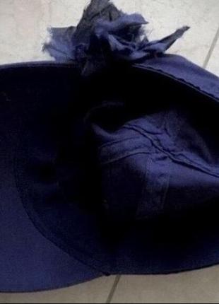 🌹ermanno scervino original, italy, luxury кепка, бейсболка с цветком4 фото