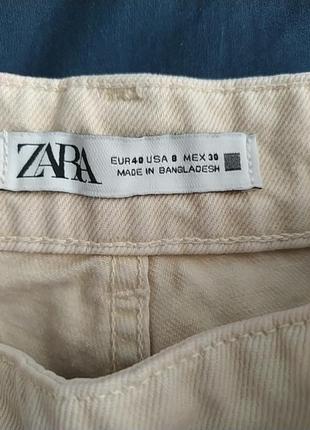 Шорты zara, высокая посадка, размер 40 европейский4 фото