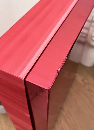 Коробка красная для подарок мешком хранения коробка для мелочей подарки