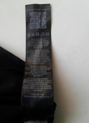 Черное боди-стринг комбидресс с длинным рукавом asos9 фото