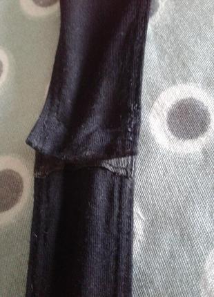 Черное боди-стринг комбидресс с длинным рукавом asos6 фото
