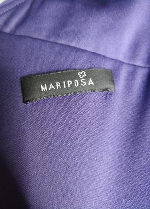 Елегантное фиолетовое платье mariposa3 фото