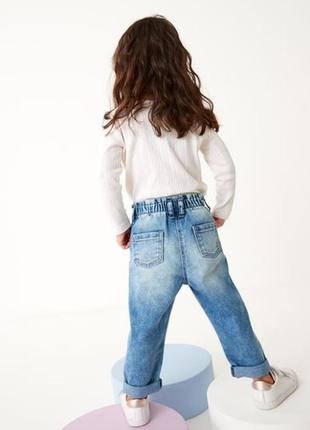 Next mom крутежные джинсы 3мес-7роков💙3 фото