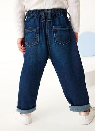 Mom джинсы фирменные на девочку 3мес-7роков🤩3 фото