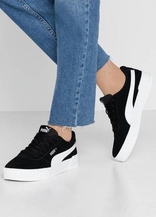 Кеды, кроссовки puma carina suede 37 (23см)