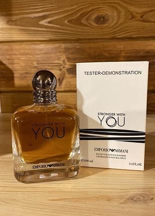 Giorgio armani  stronger with you 100 мл