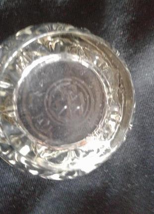 Солонка стеклянная винтаж ссср клеймо