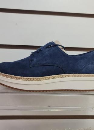 Женские кроссовки, кеды clarks оригинал замша\ нубук 37, 37.5р. ow4218