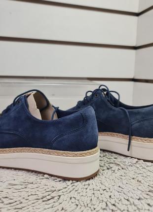 Женские кроссовки, кеды clarks оригинал замша\ нубук 37, 37.5р. ow42182 фото