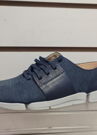 Женские кроссовки clarks trigenic flex оригинал кожа 37.5р. ow4226