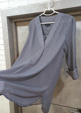 Очень легкая,фирменная, стильильная кофта,блузка,в полоску3 фото